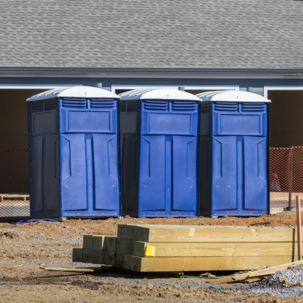 do you offer hand sanitizer dispensers inside the porta potties in East Prospect Pennsylvania